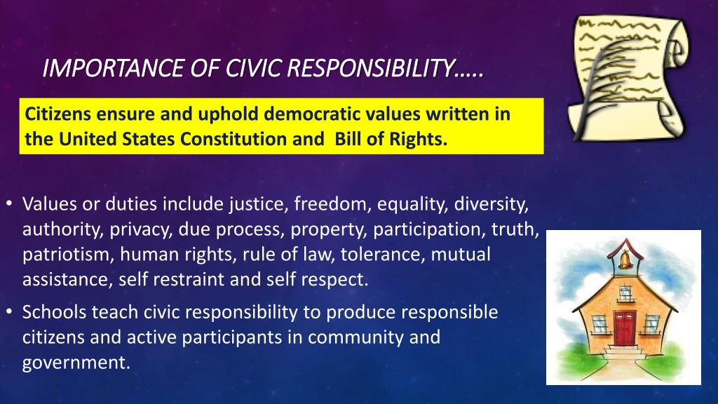 purpose of civic responsibility essay