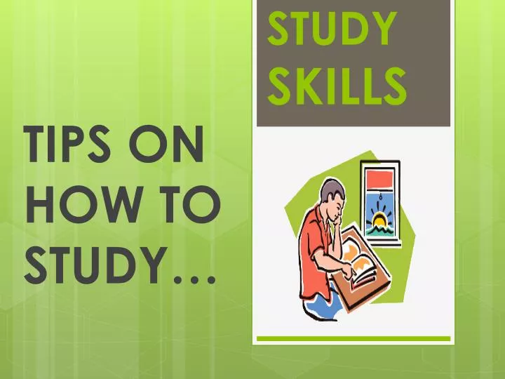effective study skills powerpoint presentation