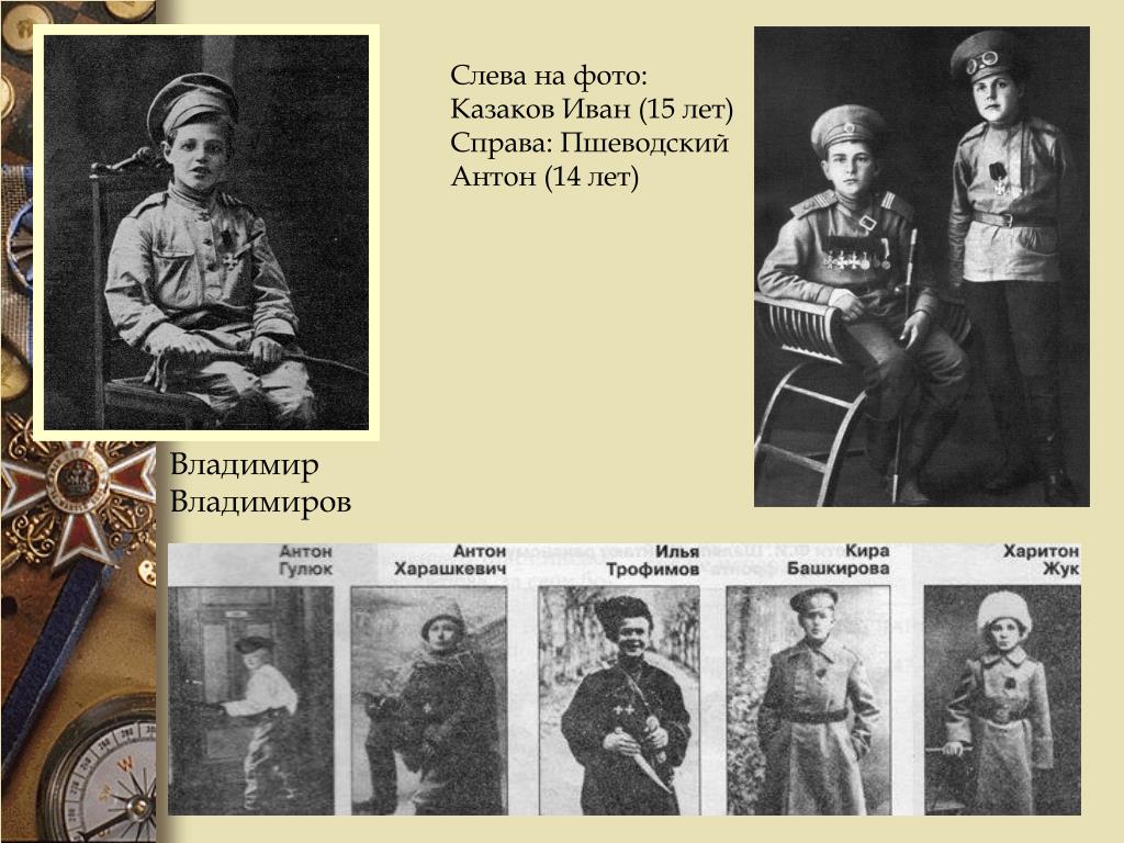 Примеры патриотизма россиян в первой мировой войне. Дети герои первой мировой войны 1914-1918. Великие герои первой мировой войны.