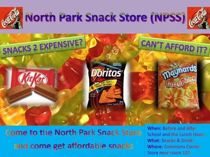 north park snack store npss n.