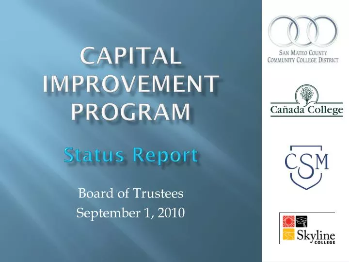 capital improvement program n.