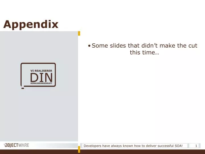 PPT - Appendix PowerPoint Presentation, free download - ID:6499976