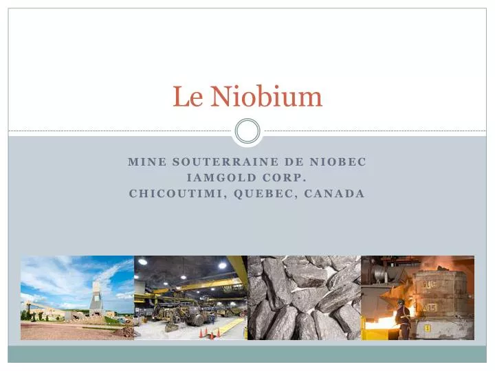 le niobium n.