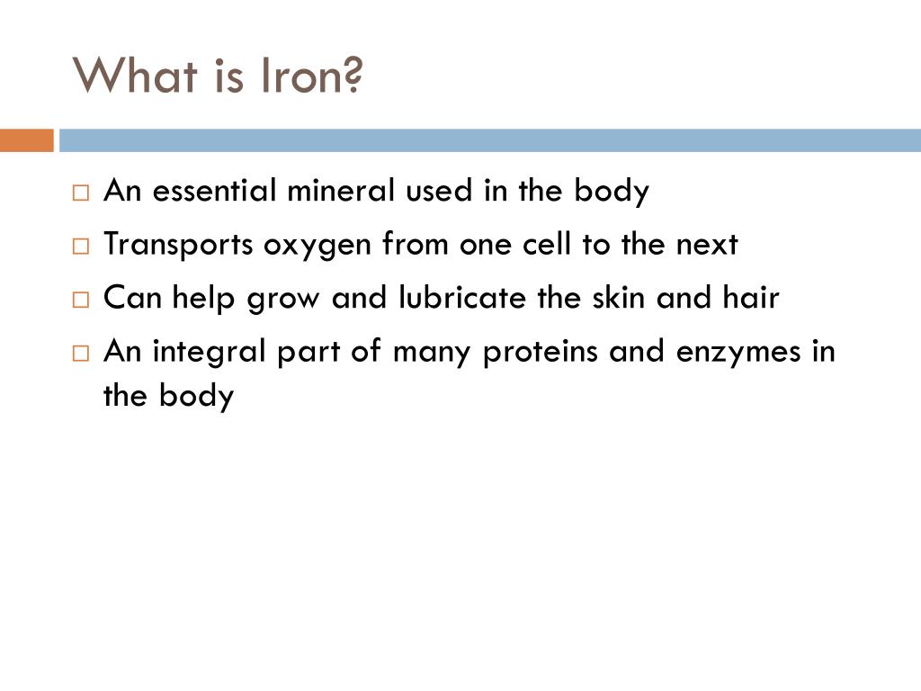 PPT The Mineral called Iron PowerPoint Presentation, free download