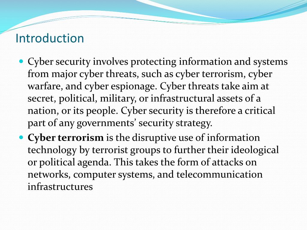 PPT Cyber Security PowerPoint Presentation Free Download ID 6501837