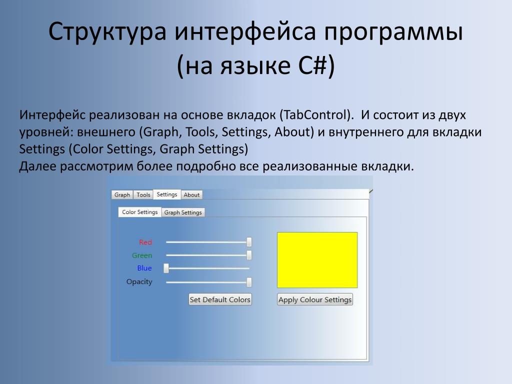 Презентации Знакомство С Интерфейсом Программы 6 Класс
