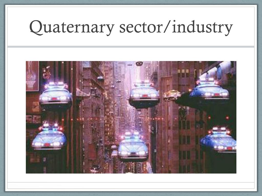 What does quaternary jobs mean