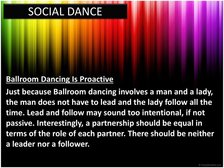 PPT SOCIAL DANCE PowerPoint Presentation ID6504107