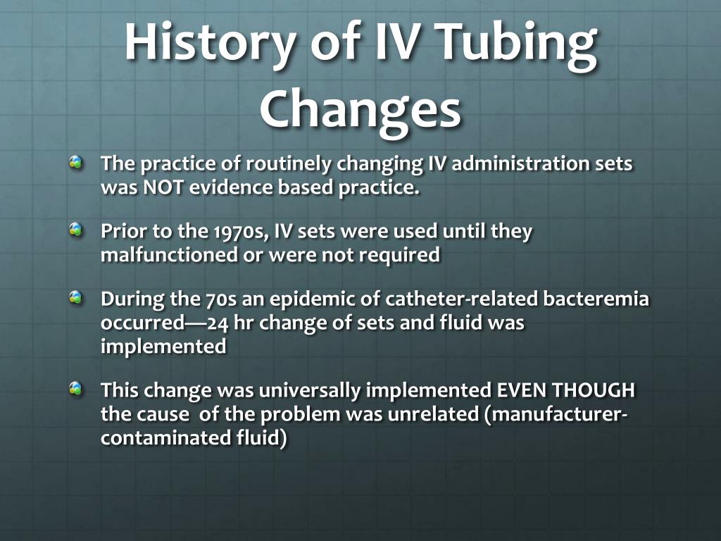 PPT Infections and IV Tubing PowerPoint Presentation, free download