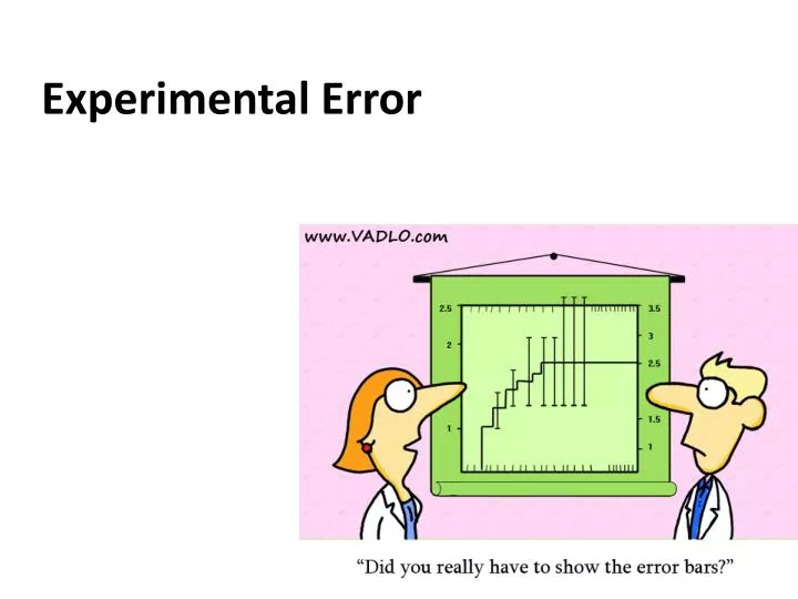 PPT Experimental Error PowerPoint Presentation Free Download ID 