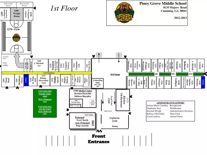 PPT Piney Grove Middle School 8135 Majors Road Cumming, GA 30041