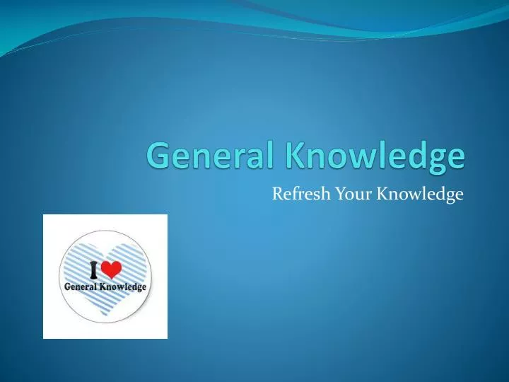 general knowledge n.
