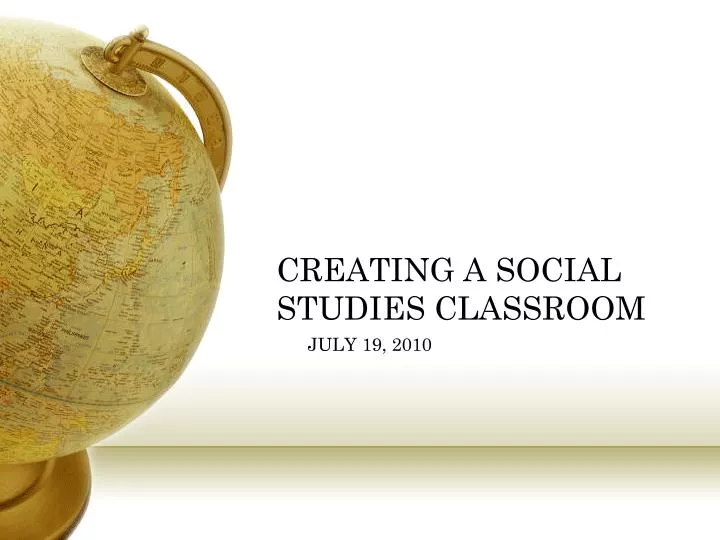 presentation ideas for social studies