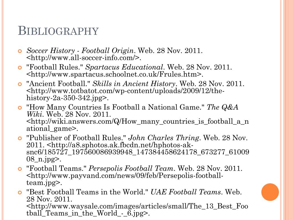 the history of football essay