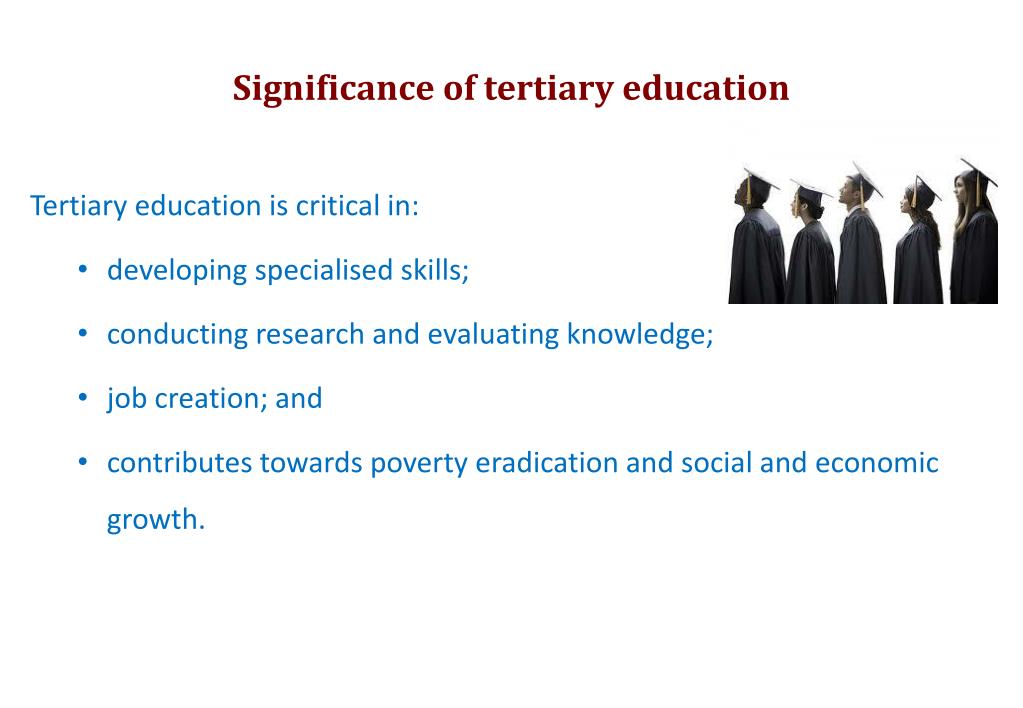 tertiary education ppt