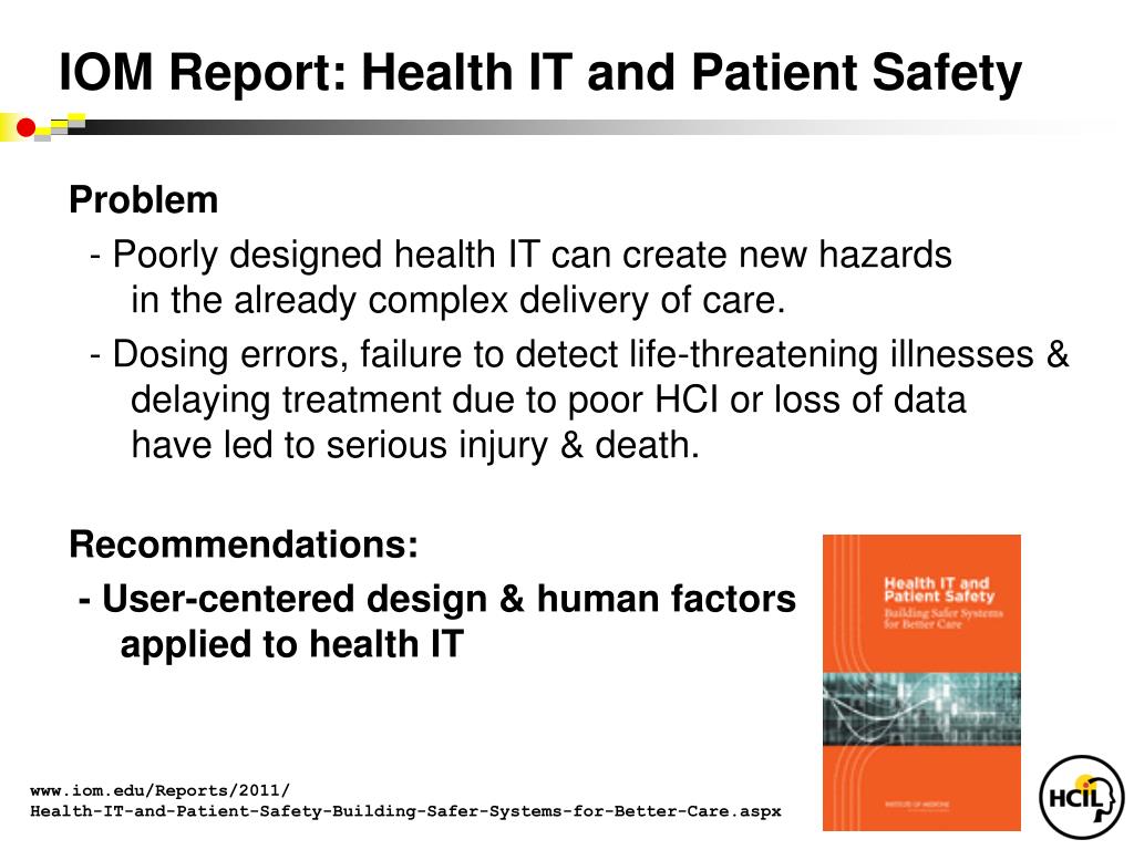 iom report 2011 health