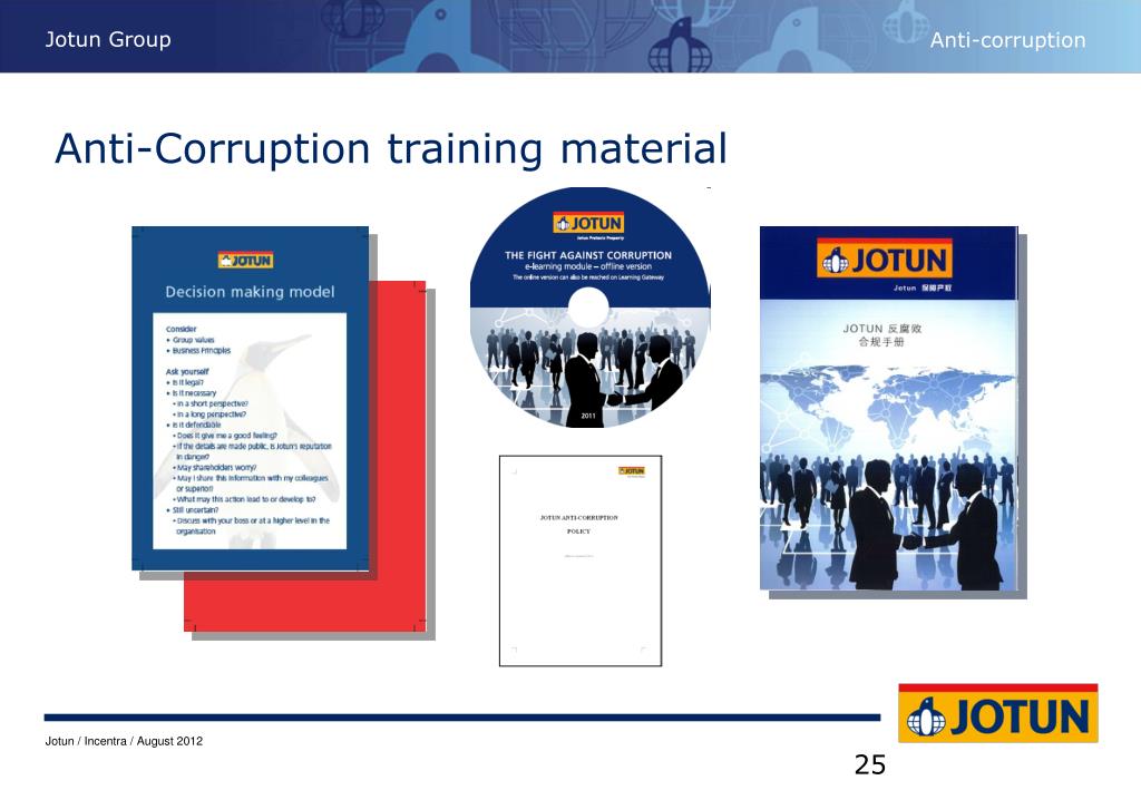 PPT - Corporate Social Responsibility – Jotun August 2012 PowerPoint ...