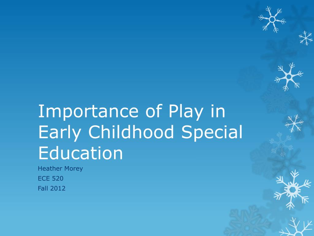 play on importance of education