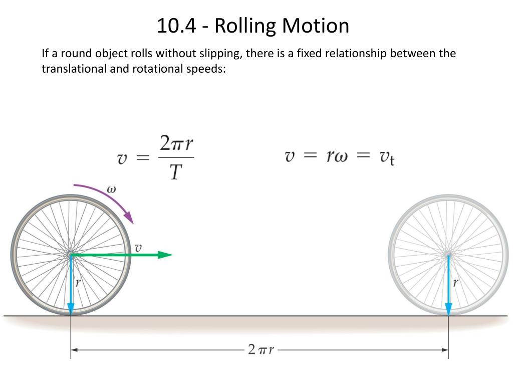 PPT - Chapter 10 – Rotational Kinematics & Energy PowerPoint ...