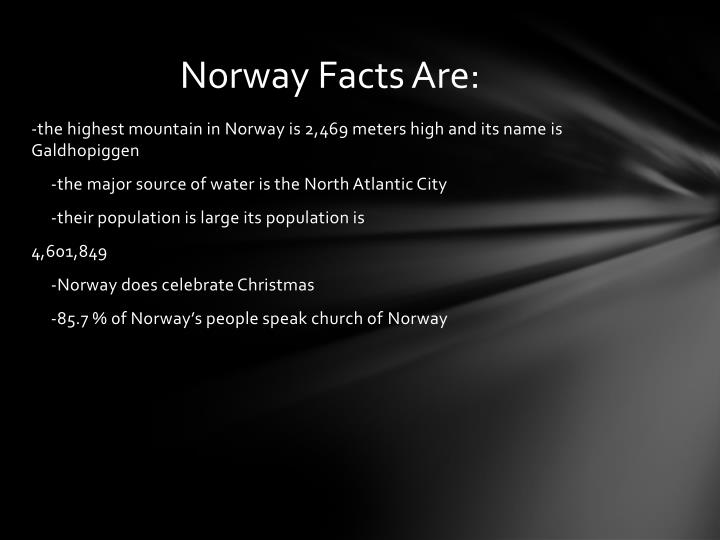 PPT A Christmas in Norway PowerPoint Presentation ID6514170