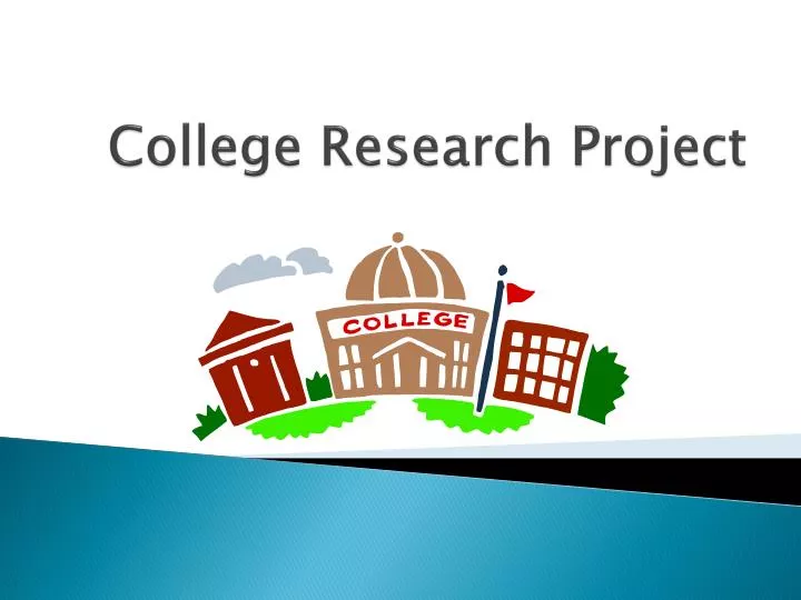 college research project ppt