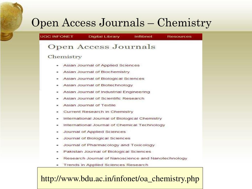 PPT - Information Sources on the Internet for Chemistry Research ...