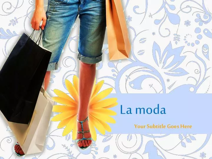 PPT La moda PowerPoint Presentation, free download ID6515219