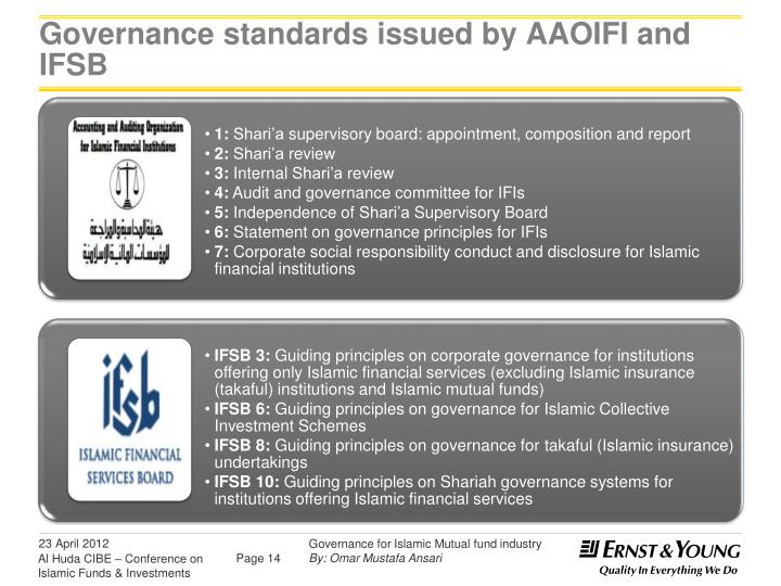 aaoifi governance standards