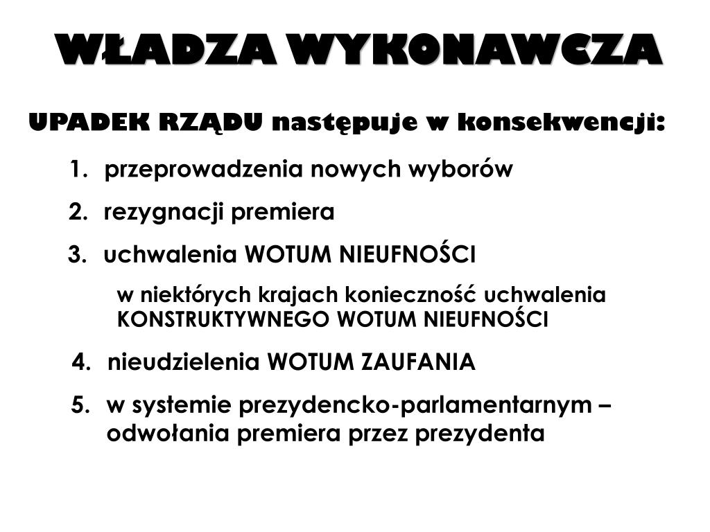 Władza Wykonawcza W Polsce Wos PPT - WŁADZA WYKONAWCZA PowerPoint Presentation, free download - ID:6516062