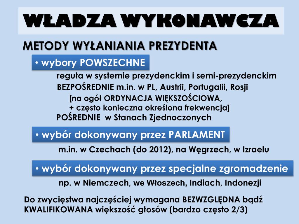 Władza Wykonawcza W Polsce Wos PPT - WŁADZA WYKONAWCZA PowerPoint Presentation, free download - ID:6516062