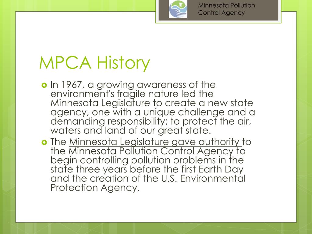 PPT - MPCA Regulatory Work PowerPoint Presentation, free download - ID:6516247
