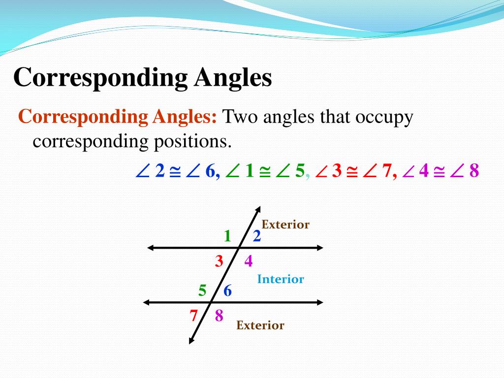 parallel angles parallel angles