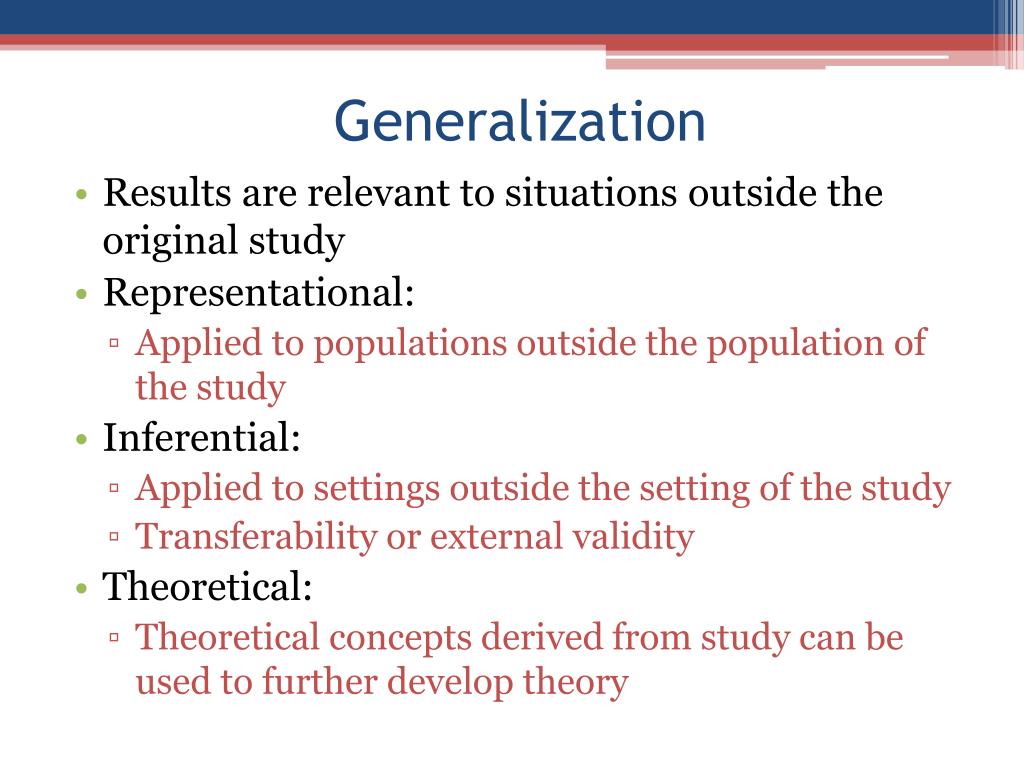 generalizability in qualitative research