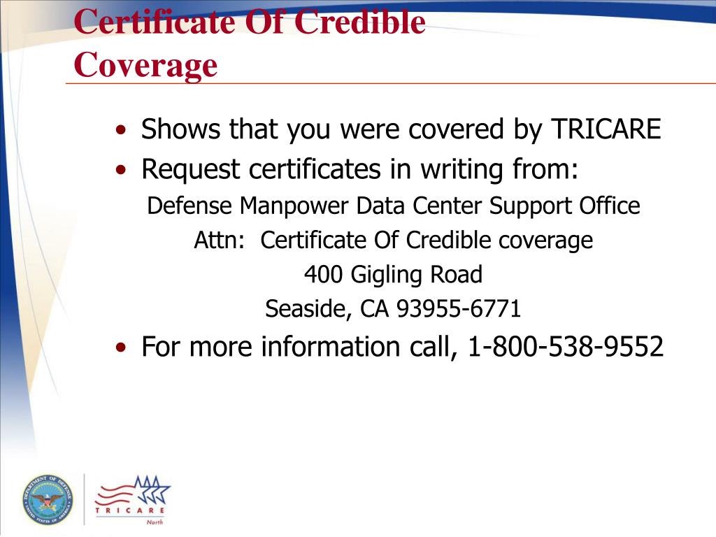 PPT - TRICARE Your Military Health Plan PowerPoint Presentation, free download - ID ...