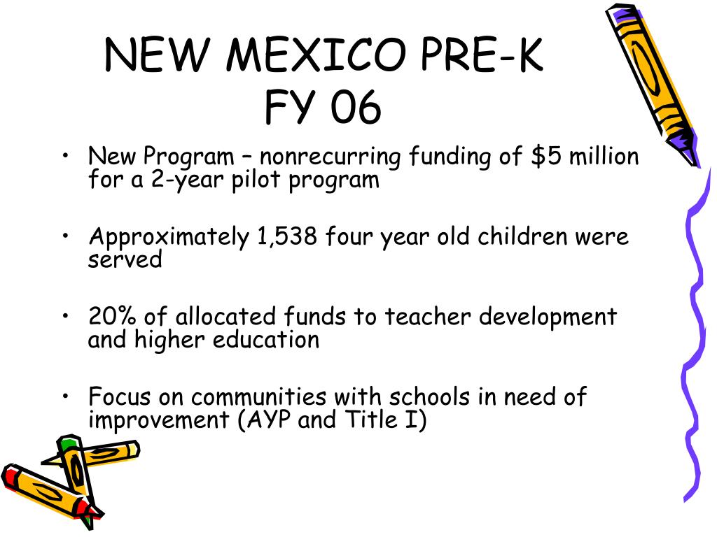 PPT NEW MEXICO PRE K INITIATIVE PowerPoint Presentation, free
