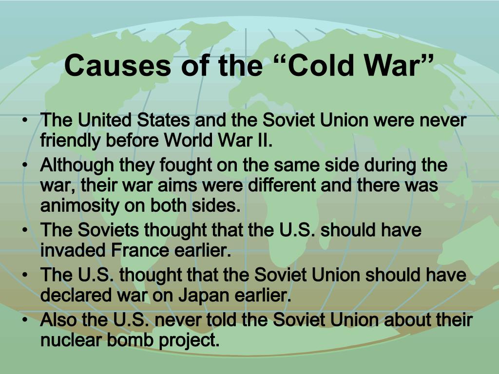 causes and effects of the cold war essay