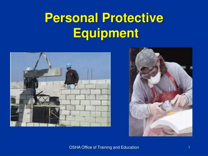 powerpoint presentation on personal protective equipment