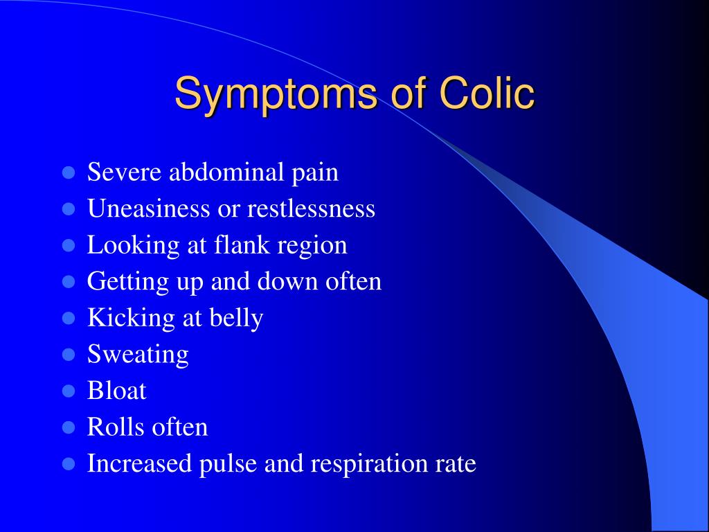 PPT Colic PowerPoint Presentation, free download ID6518907