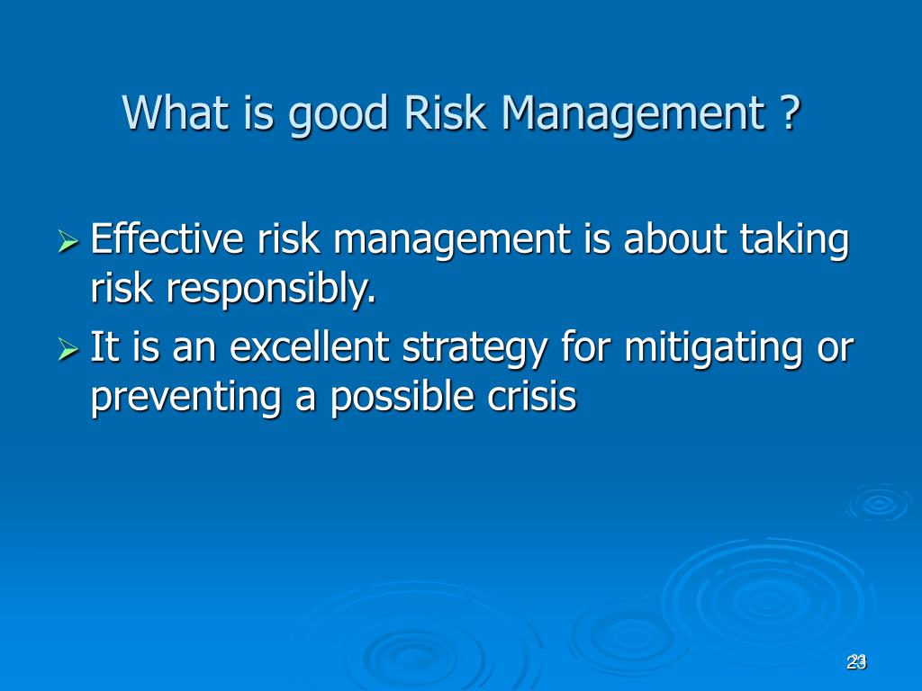 Good Performance Risk PPT - Corporate Governance & Managing Reputation Risk PowerPoint ...