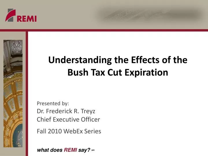 ppt-understanding-the-effects-of-the-bush-tax-cut-expiration