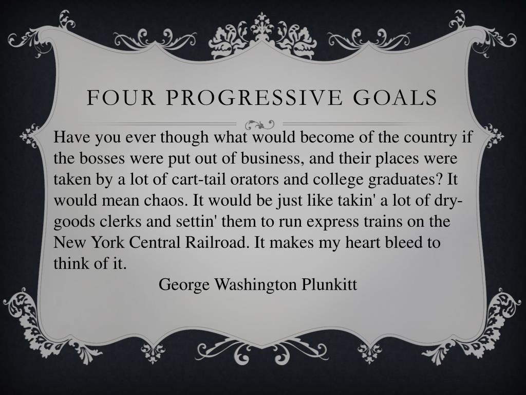 PPT Origins And Goals Of The Progressive Movement PowerPoint 