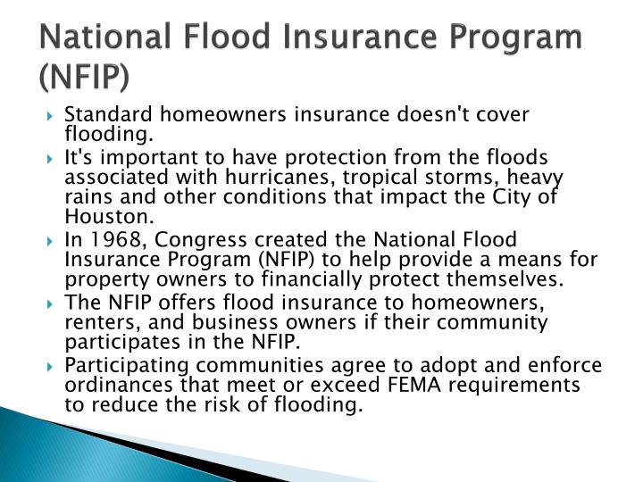 nfip flood insurance