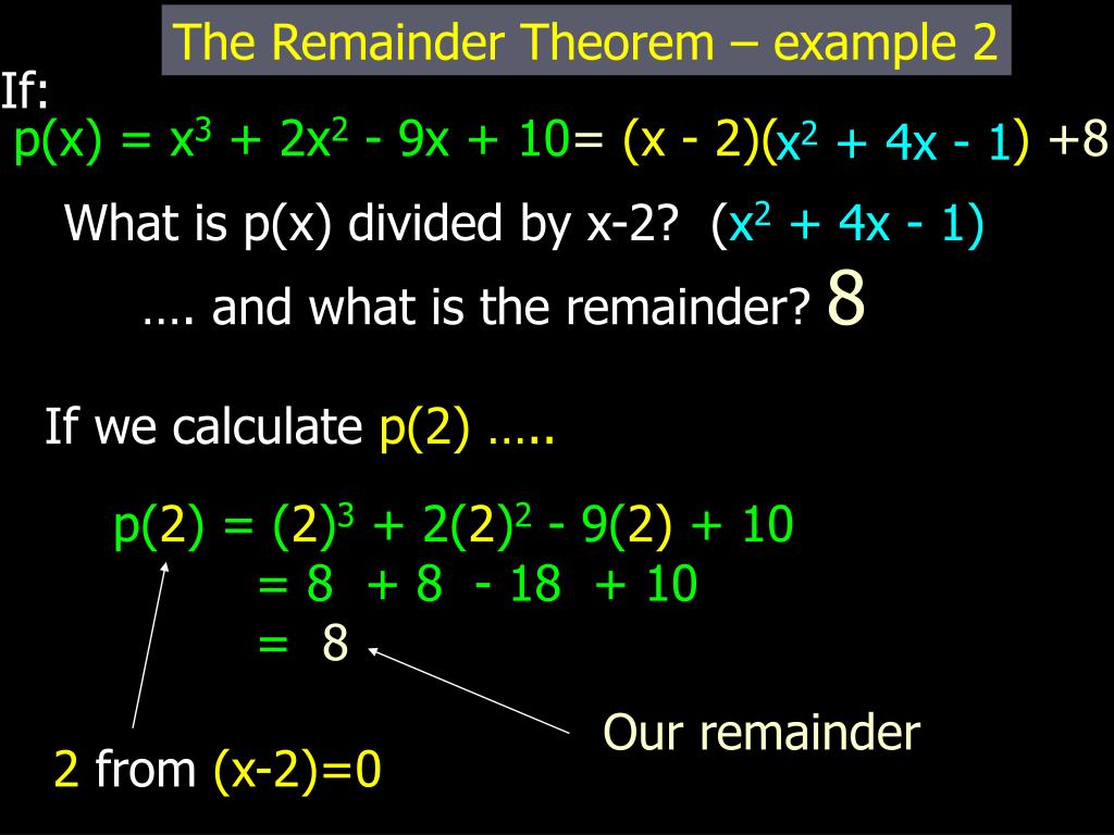 PPT - Remainder And Factor Theorem PowerPoint Presentation PPT - Remainder And Factor Theorem PowerPoint Presentation