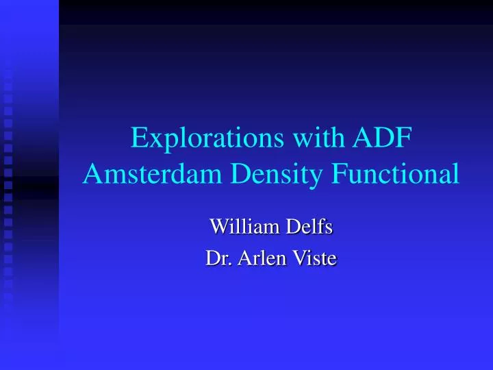 amsterdam density functional adf program download
