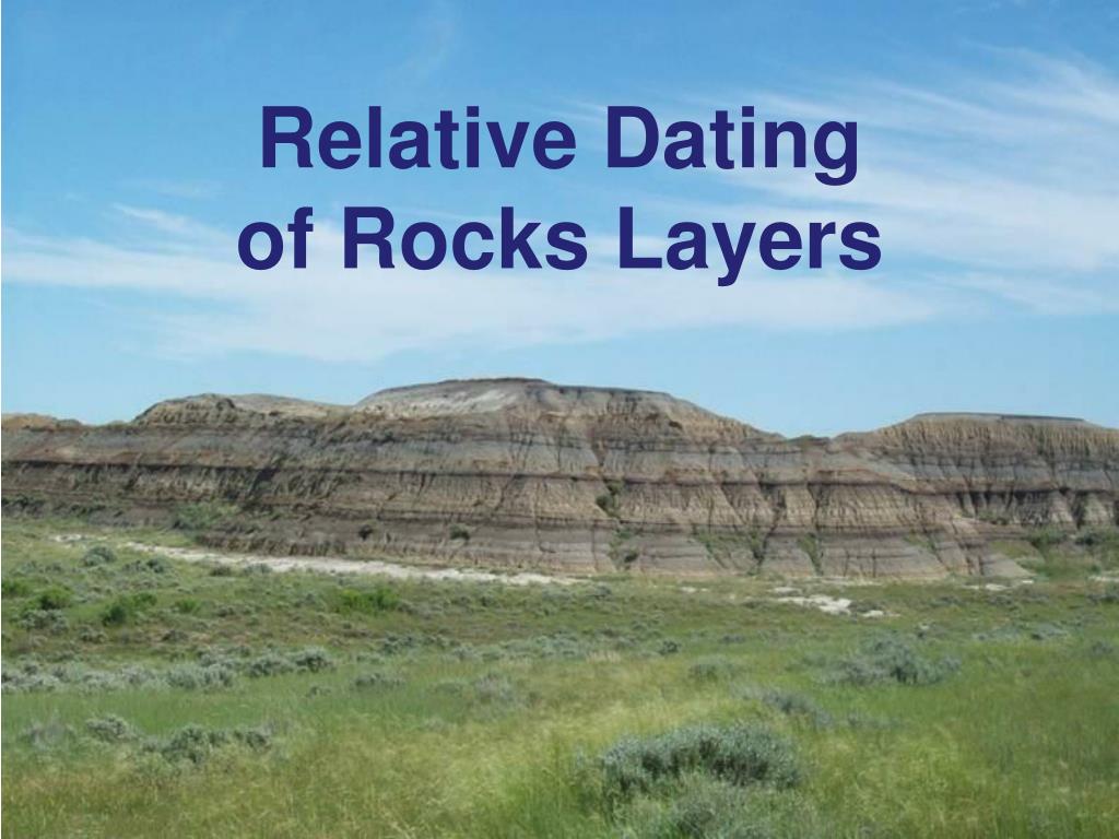 Dating of rocks relative 1. Relative