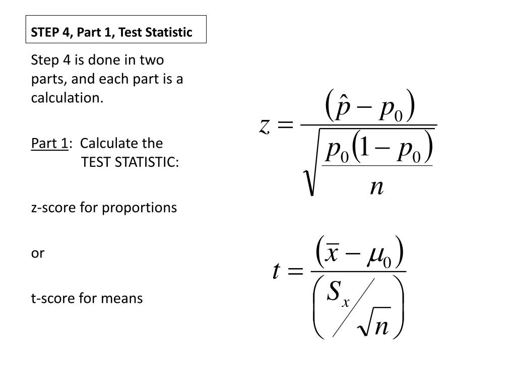 PPT - Hypothesis Tests Steps and Notation (1-Sample) PowerPoint ...