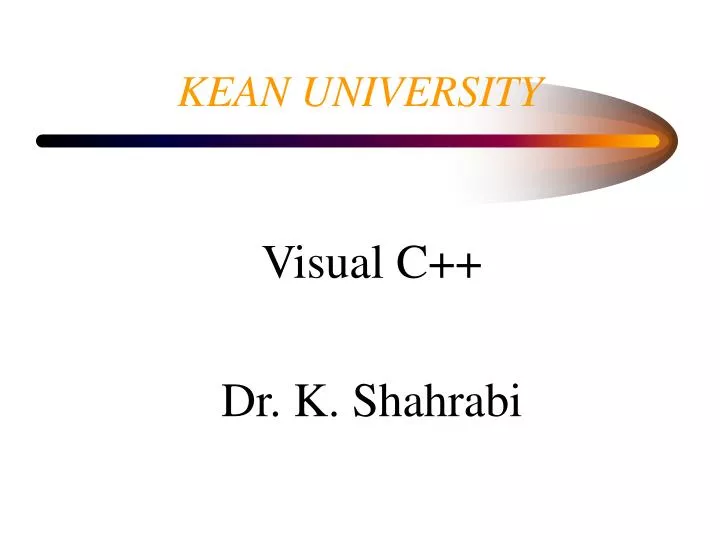 visual c dr k shahrabi n.
