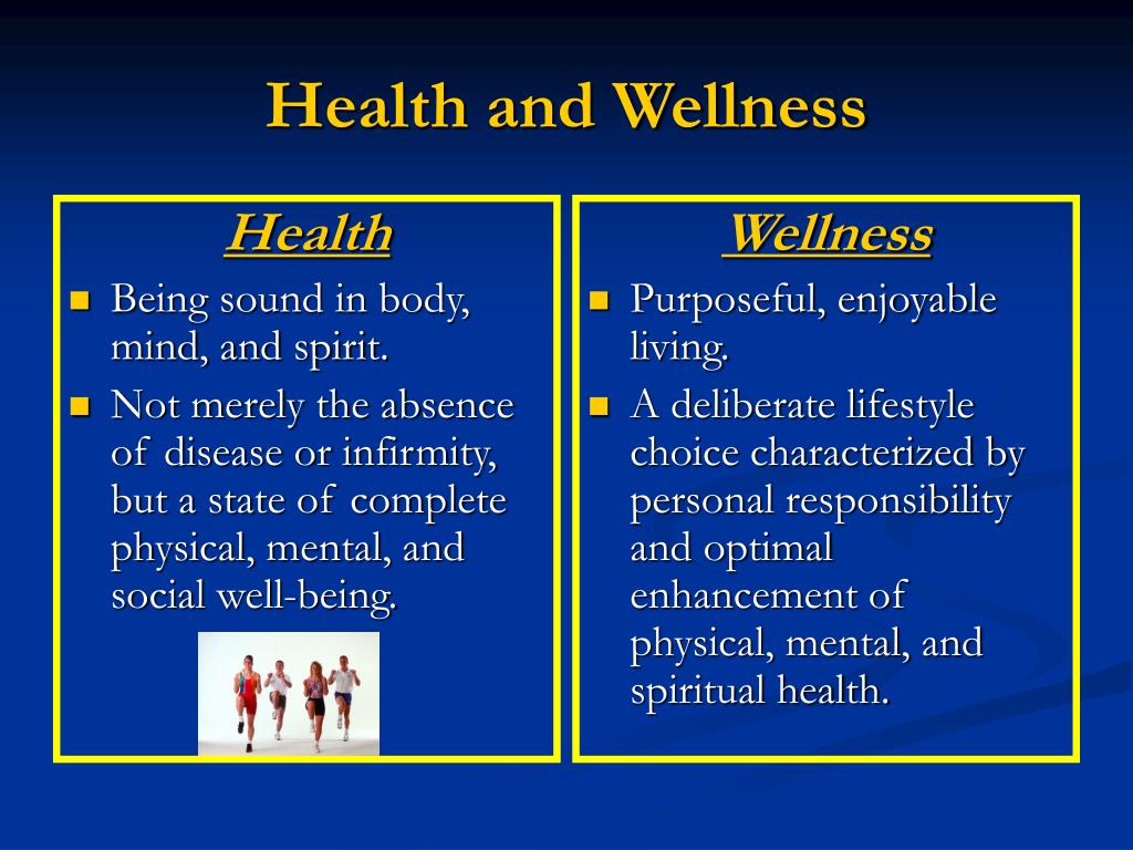 presentations on wellness