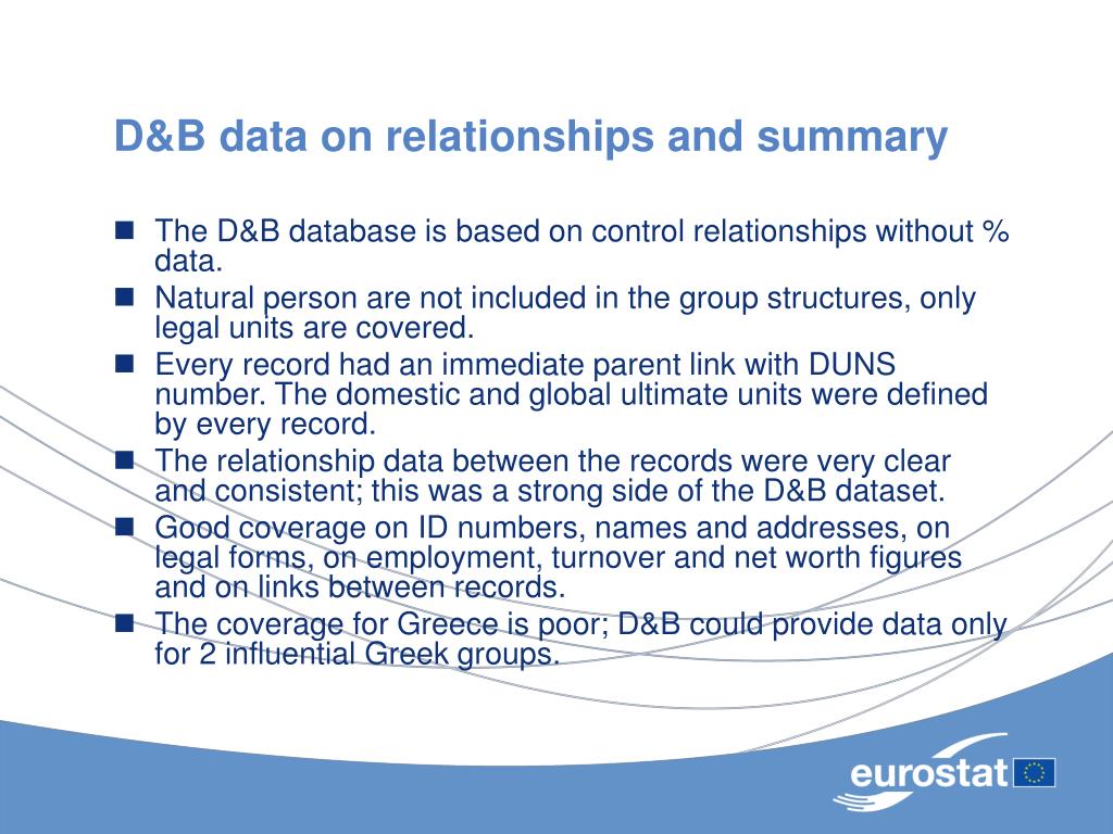 PPT Data sources of the EuroGroups Register PowerPoint Presentation