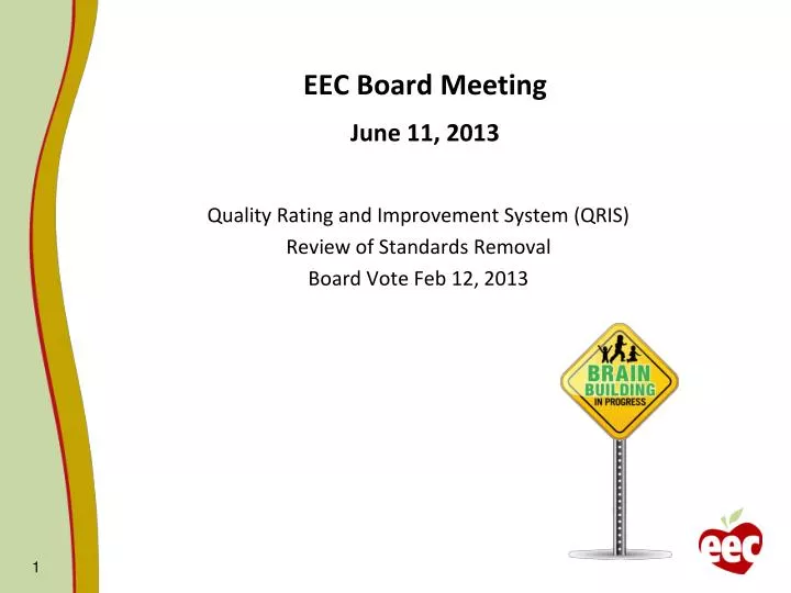 PPT EEC Board Meeting June 11, 2013 PowerPoint Presentation, free